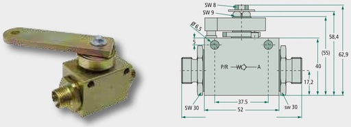 [AMAT3-102346] Cilindru cu pompa 677 mm
