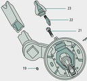 Set rulmenti 30205 / 32007