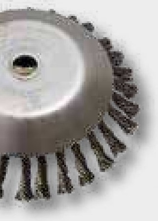 [AMAT3-100505] Perie indepartare buruieni - Diametru exterior = 175 mm, orificiu: 20 mm