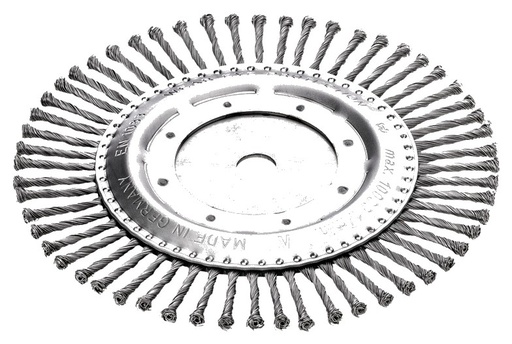 [AMAT3-100508] Perie indepartare buruieni - Diametru exterior = 250 mm, orificiu: 25,4 mm