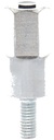 Adaptor arbore - M6 filet dreapta Suport arbore pătrat / 5.4