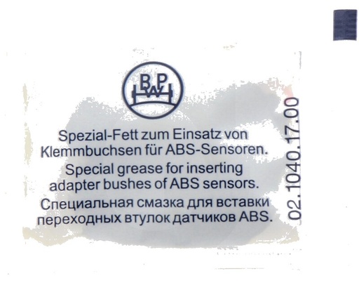 [AMAT3-102662] BPW Vaselina speciala pe baza de silicon - pentru senzorii ABS