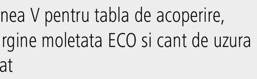 [AMAT3-102846] BPW Tambur de frana - Marginea V pentru tabla de acoperire, cu margine moletata ECO si cant de uzura integrat ;