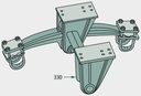 BPW-Agrar Bucșă 100 x 105 x 50 mm