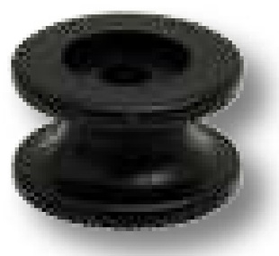 [AMAT3-102093] Buton rotund Plastic, montabil pe ambele părți
