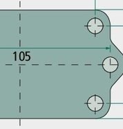 [AMAT3-102192] Suport prindere zincat, levier rigid