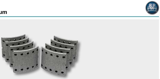 [AMAT3-103216] BPW Set de reparatii - Garnitura de frana