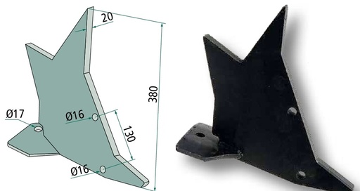 [AMAT3-103905] Dinte scarificator