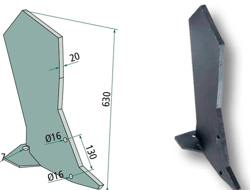 [AMAT3-103906] Dinte scarificator