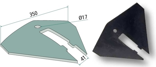 [AMAT3-103913] Aripa brazdar - 350 mm