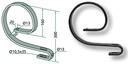Arc superior 32 x 12 mm