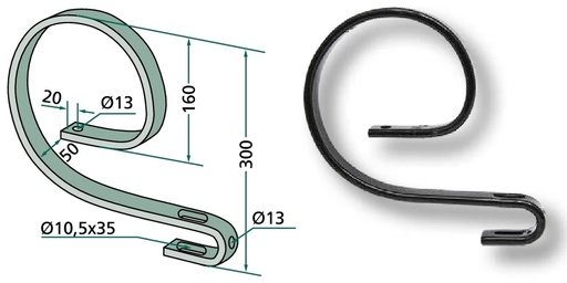 [AMAT3-103989] Arc superior 32 x 12 mm