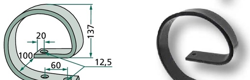 [AMAT3-104026] Arc de intarire 60 x 12 mm