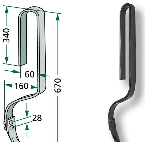 [AMAT3-104066] Dinte - cu tot cu brazdar