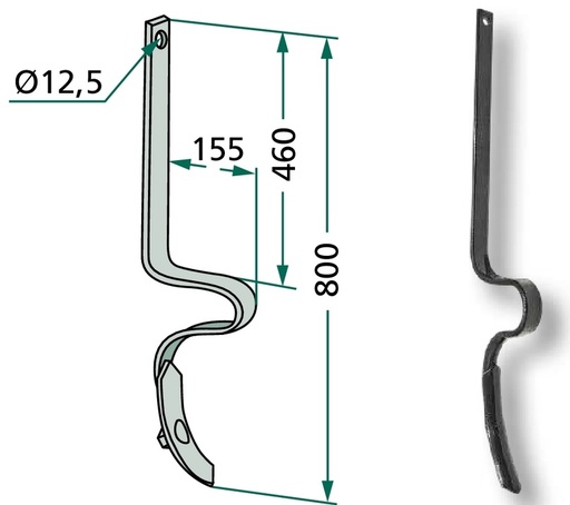 [AMAT3-104069] Dinte - cu tot cu brazdar