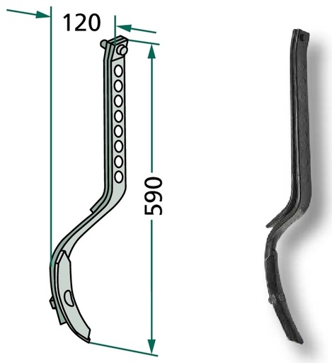 [AMAT3-104071] Dinte - cu brazdar