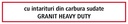 Heavy Duty Varf de brazdar - intarit in partea inferioara cu plăci din metal dur lipite