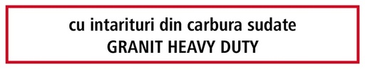 [AMAT3-103541] Heavy Duty Varf de brazdar - intarit in partea inferioara cu plăci din metal dur lipite