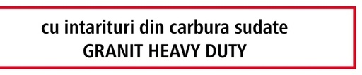 [AMAT3-103608] Heavy Duty Varf de brazdar - cu plăci din metal dur lipite
