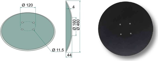 [AMAT3-104972] Taler disc - plat