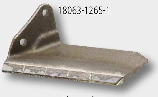 [AMAT3-103673] Heavy Duty Brazdar cu aripi - Dreapta cu plăci din metal dur lipite