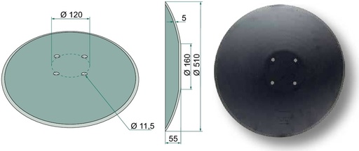[AMAT3-103676] Taler disc - neted