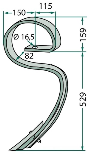 [AMAT3-104392] Gheare elastice 45 x 12 mm