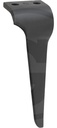 Dinte grapa rotativa - dreapta, ranforsat 285 x 90 x 12 mm