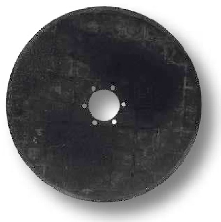[AMAT3-103874] Disc brazdar - plat, Ø 350 x 4 mm Diametru interior = 55 mm
