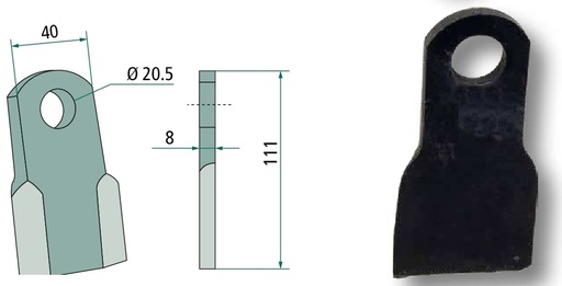 [AMAT3-105259] Cutit 111 mm