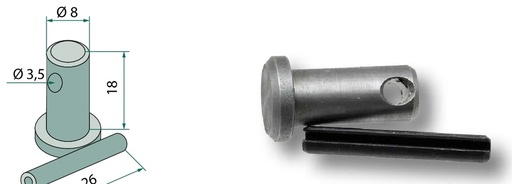 [AMAT3-104510] Bolt - cu splint