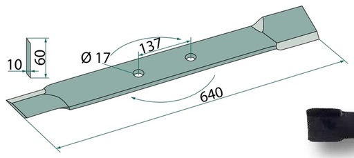 [AMAT3-105275] Cutit 730 mm