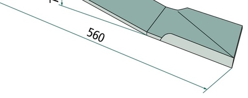 [AMAT3-105296] Cutit tocatoare - stanga