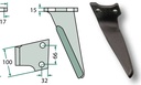 Placa filetata HD - M16 x 1,5 mm