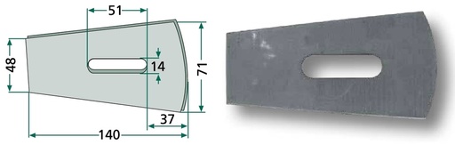 [AMAT3-105786] Racleta din tabla