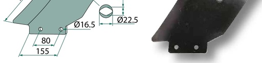 [AMAT3-105344] Contraplaca - scurt, stanga