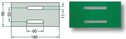 [AMAT3-105822] Racletă de plastic