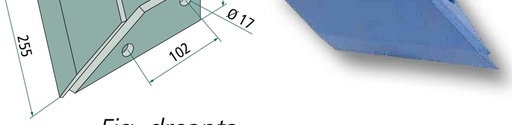 [AMAT3-104644] Brazdar cu aripi - stanga