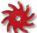 Disc tip stea - dreapta, rosu