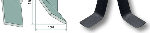 [AMAT3-105910] Cutit freza - stanga