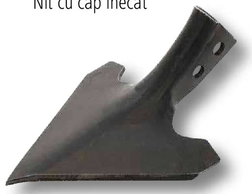 [AMAT3-105466] Brazdar laba de gasca 100 x 3 Unghi (grade) = 40° Distanta dintre gauri (mm) = 16
