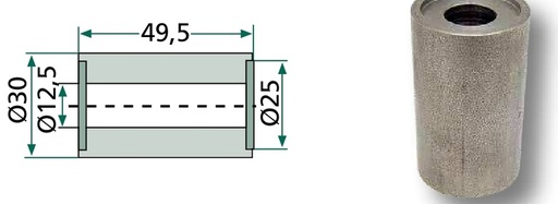 [AMAT3-106028] Bucșă interioară 12,5 mm