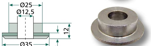 [AMAT3-106029] Bucșă exterioară 12,5 mm