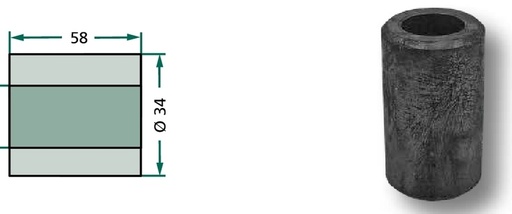 [AMAT3-106036] Bucsa - 20,5 x 34 x 58 mm