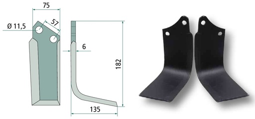 [AMAT3-104822] Șurub 1/2" UNF - 12.9 - cu pliuliță