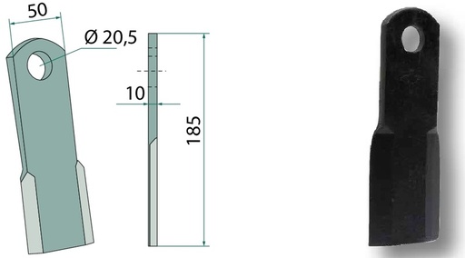 [AMAT3-106695] Cutit 185 mm