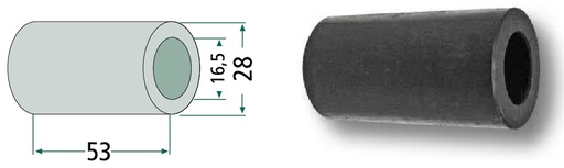 [AMAT3-106129] Bucsa - 16,5 x 28 x 53 mm