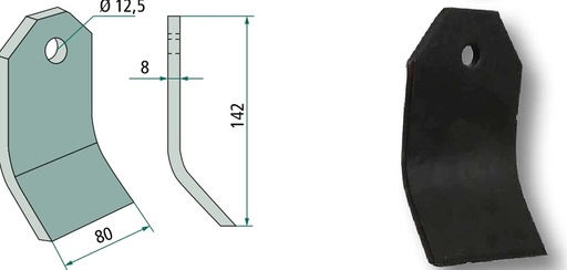 [AMAT3-106703] Cutit tocator 142 mm