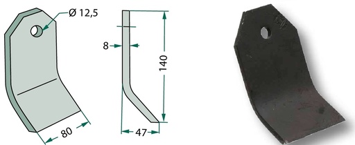 [AMAT3-106714] Cutit tocator 140 mm