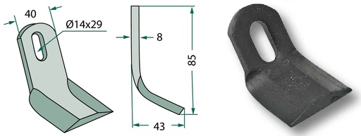 [AMAT3-106151] Cutit Y 85 mm